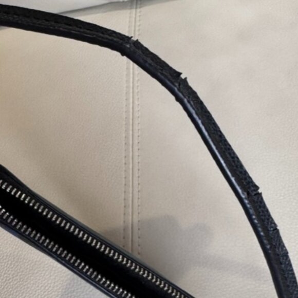 Coach Wristlet Wallet Bag | Ocelot Leopard Print | Blue & Black - Picture 9 of 11